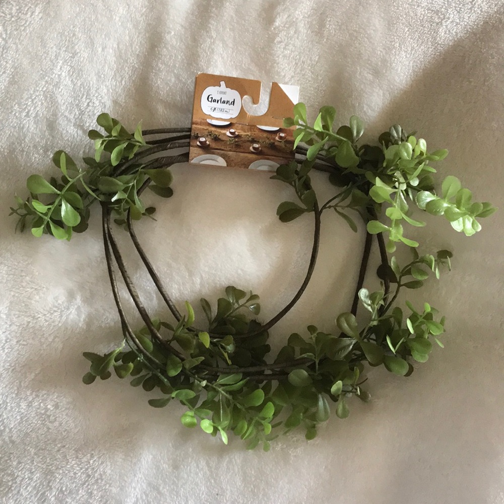 Green Leaf Garland Home Decor